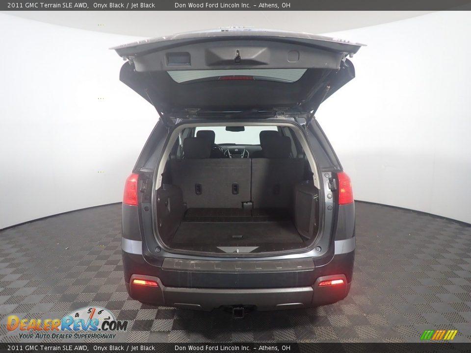 2011 GMC Terrain SLE AWD Onyx Black / Jet Black Photo #13