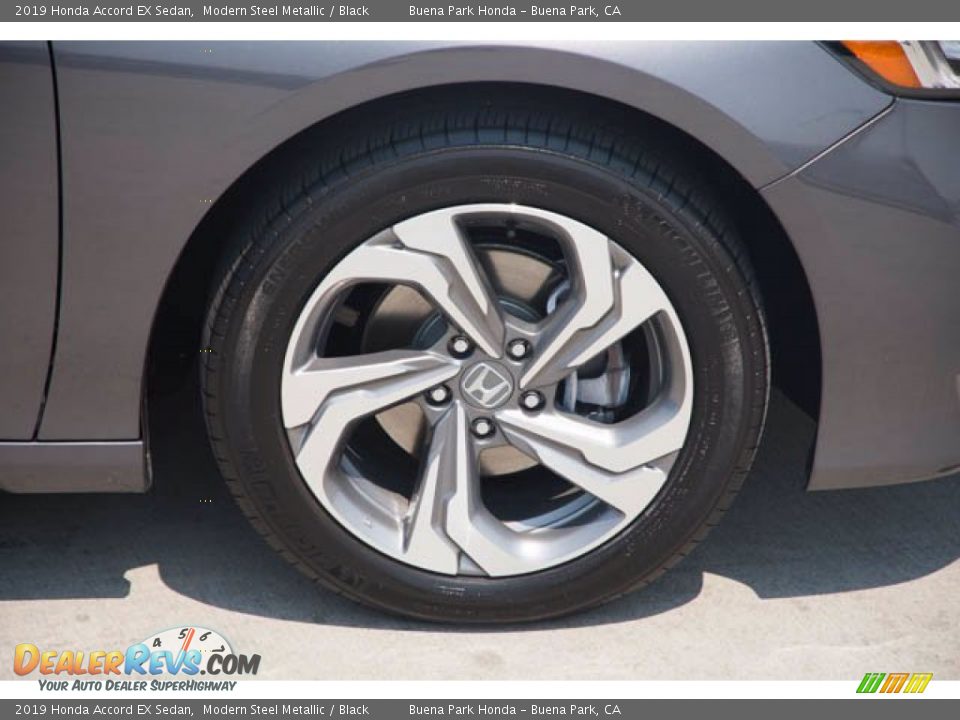 2019 Honda Accord EX Sedan Modern Steel Metallic / Black Photo #36