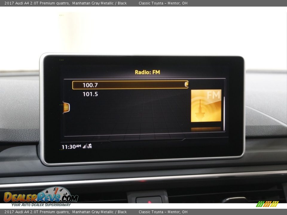 2017 Audi A4 2.0T Premium quattro Manhattan Gray Metallic / Black Photo #12