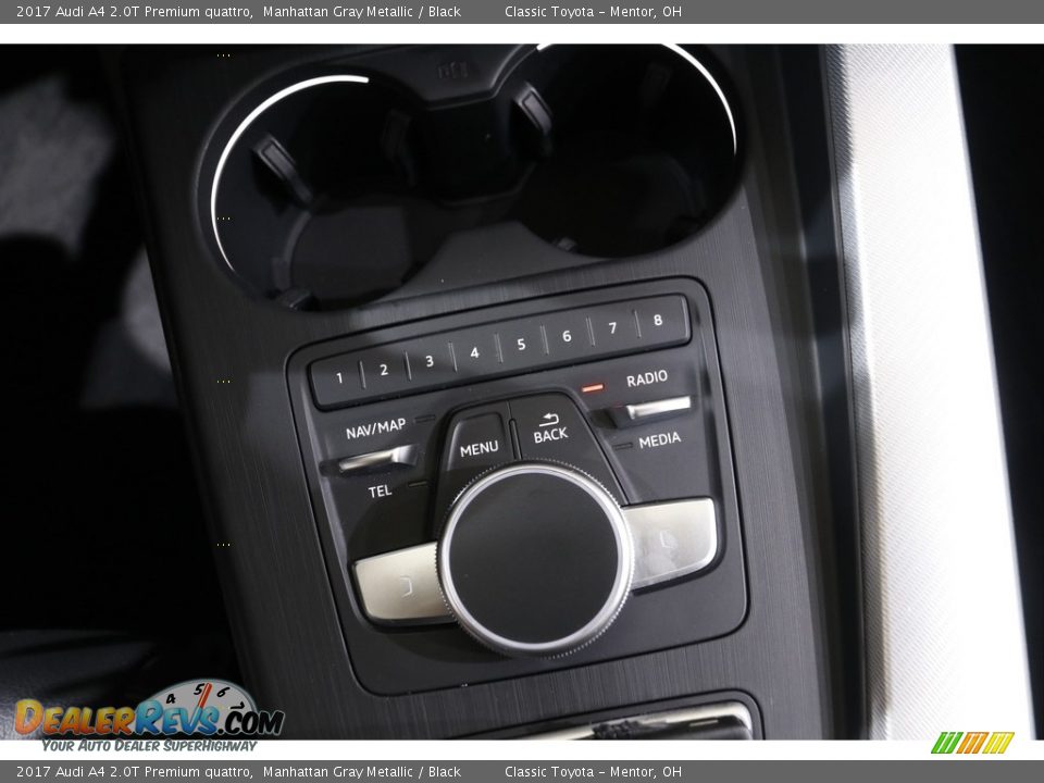 2017 Audi A4 2.0T Premium quattro Manhattan Gray Metallic / Black Photo #15