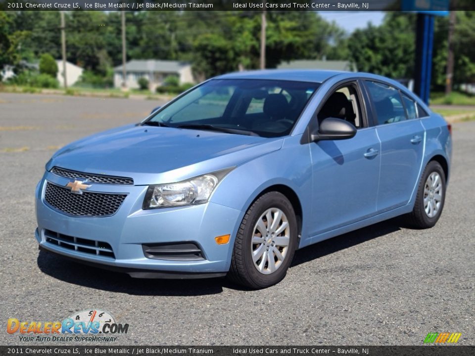 2011 Chevrolet Cruze LS Ice Blue Metallic / Jet Black/Medium Titanium Photo #1