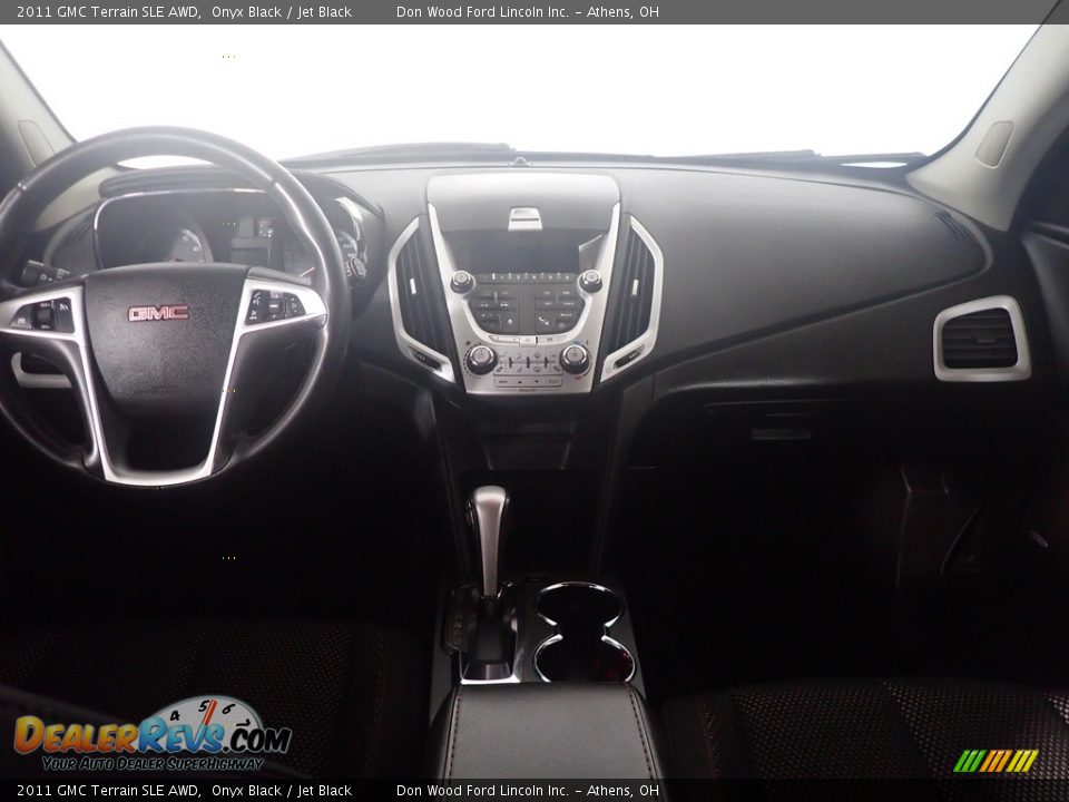 2011 GMC Terrain SLE AWD Onyx Black / Jet Black Photo #24