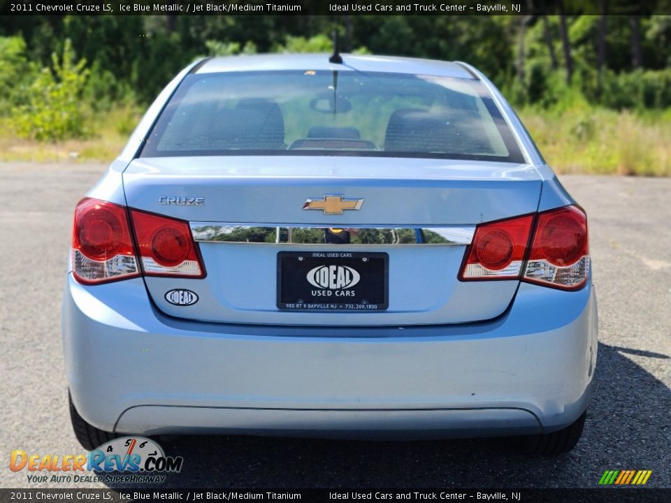 2011 Chevrolet Cruze LS Ice Blue Metallic / Jet Black/Medium Titanium Photo #3