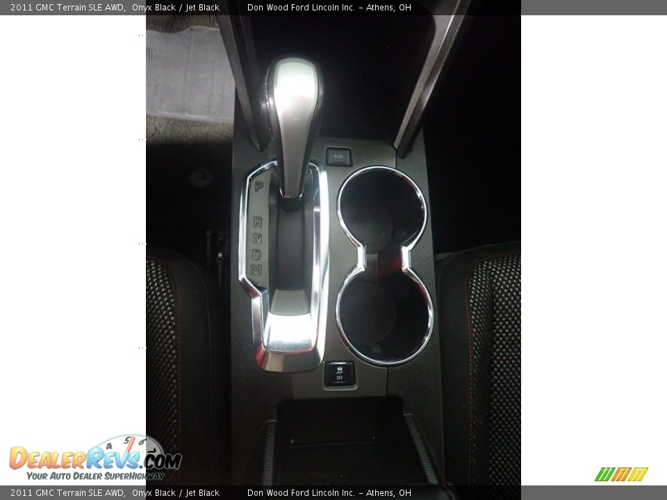 2011 GMC Terrain SLE AWD Onyx Black / Jet Black Photo #30