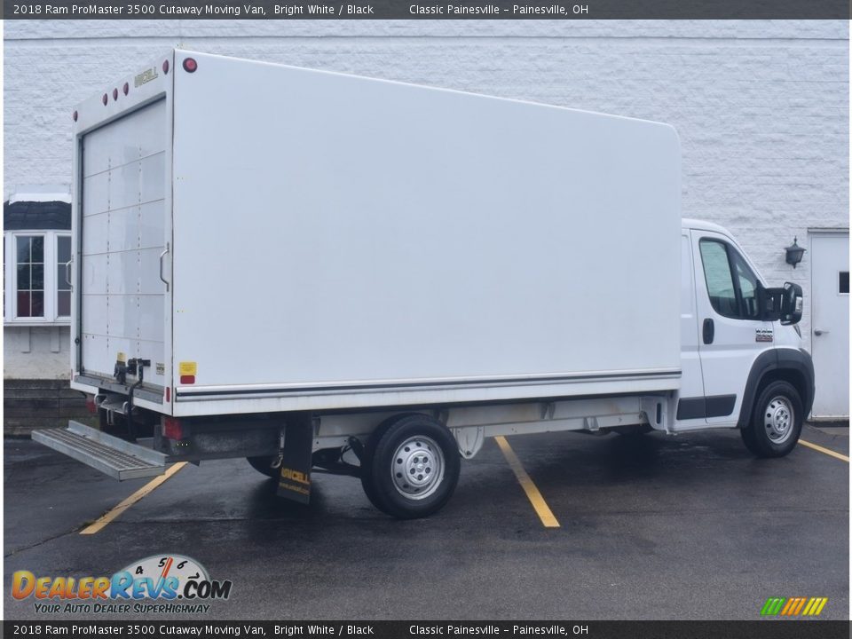 2018 Ram ProMaster 3500 Cutaway Moving Van Bright White / Black Photo #2
