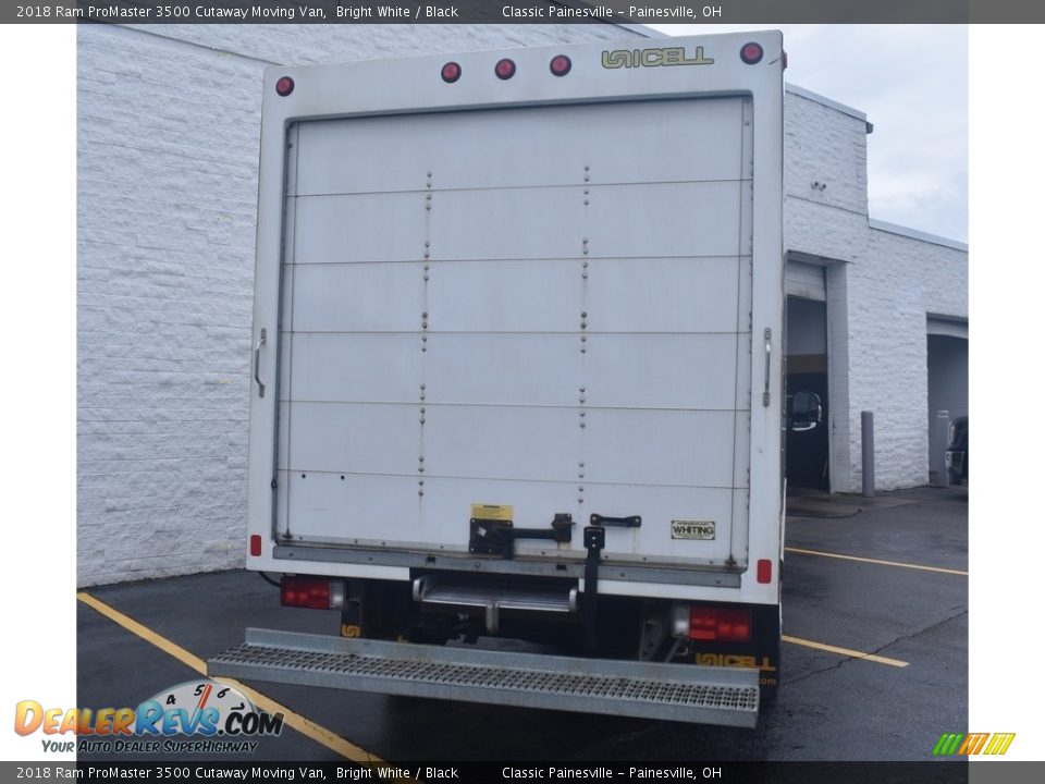2018 Ram ProMaster 3500 Cutaway Moving Van Bright White / Black Photo #3