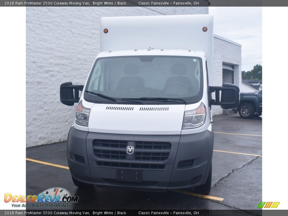 2018 Ram ProMaster 3500 Cutaway Moving Van Bright White / Black Photo #4