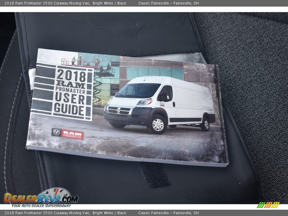 2018 Ram ProMaster 3500 Cutaway Moving Van Bright White / Black Photo #13