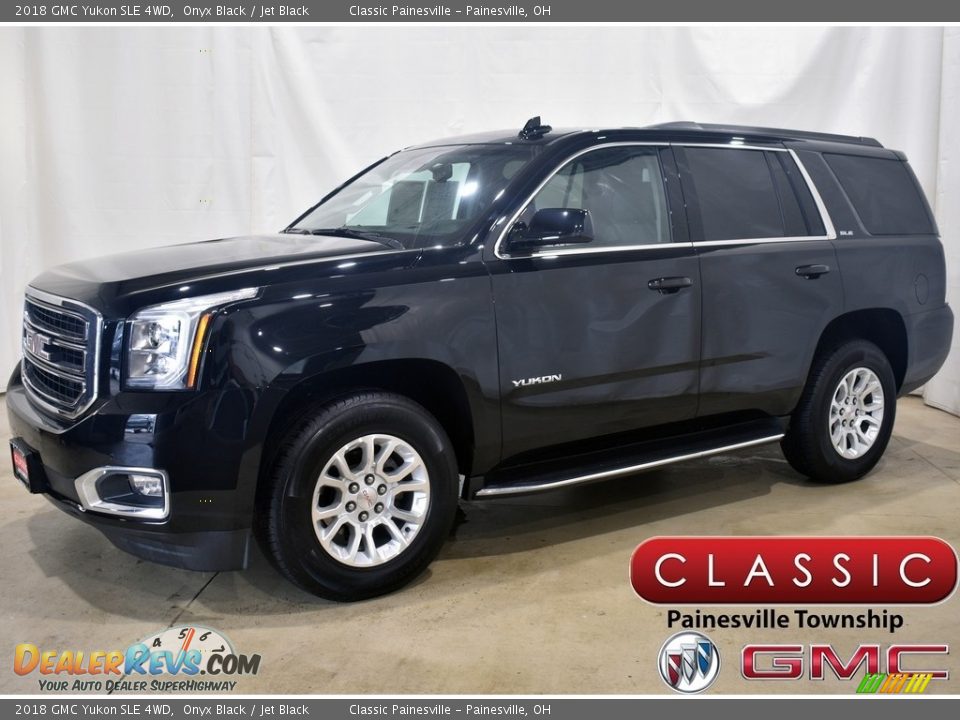 2018 GMC Yukon SLE 4WD Onyx Black / Jet Black Photo #1