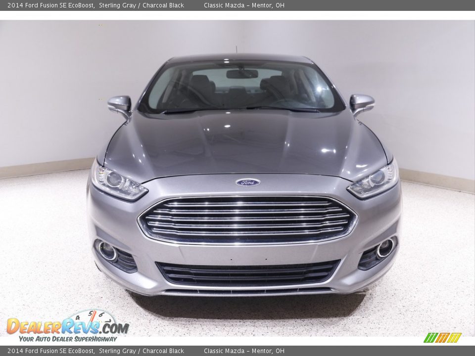 2014 Ford Fusion SE EcoBoost Sterling Gray / Charcoal Black Photo #2