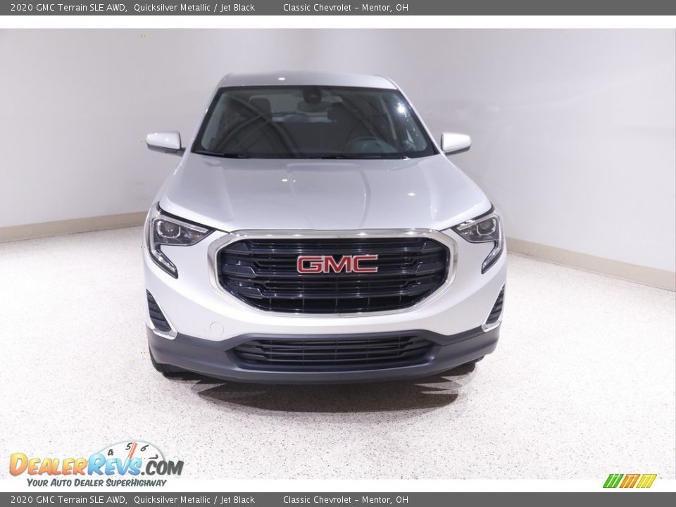 2020 GMC Terrain SLE AWD Quicksilver Metallic / Jet Black Photo #2