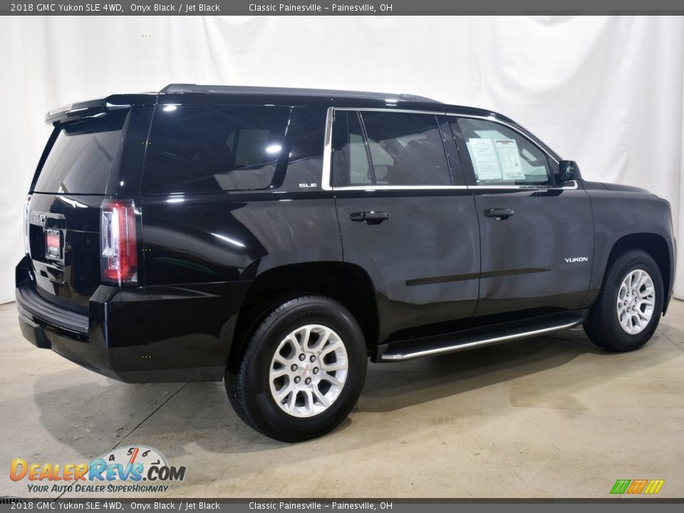 2018 GMC Yukon SLE 4WD Onyx Black / Jet Black Photo #2