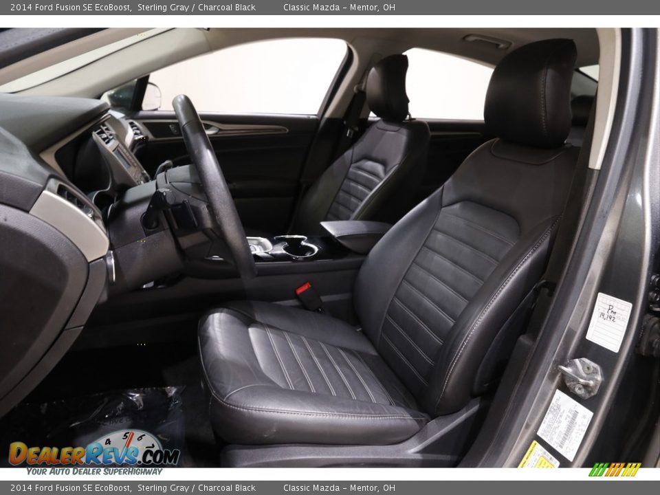 2014 Ford Fusion SE EcoBoost Sterling Gray / Charcoal Black Photo #5