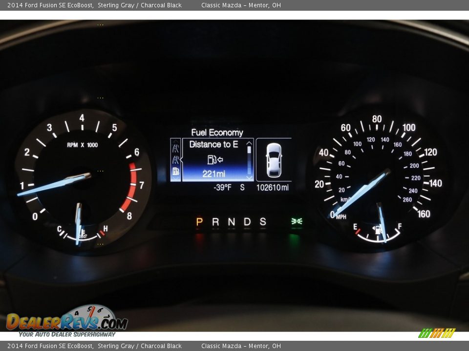 2014 Ford Fusion SE EcoBoost Sterling Gray / Charcoal Black Photo #8