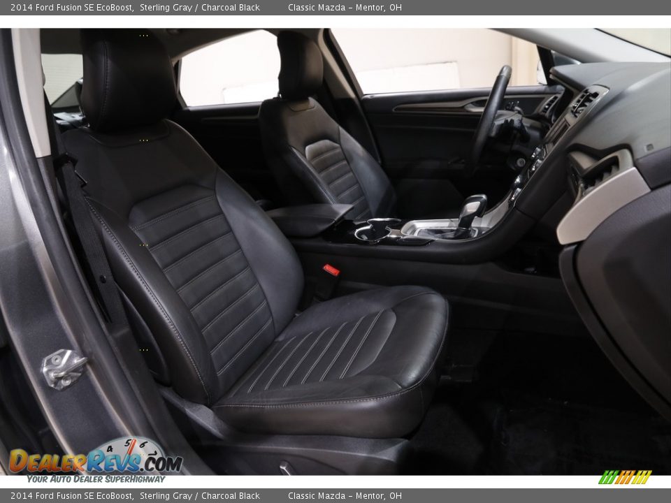 2014 Ford Fusion SE EcoBoost Sterling Gray / Charcoal Black Photo #13