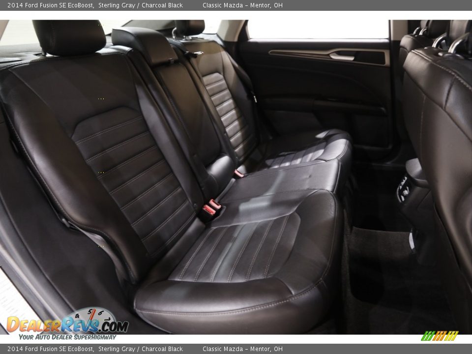 2014 Ford Fusion SE EcoBoost Sterling Gray / Charcoal Black Photo #14