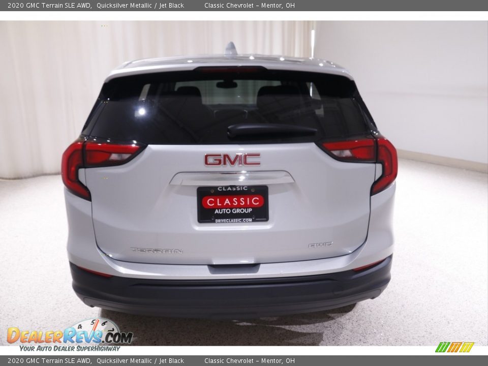 2020 GMC Terrain SLE AWD Quicksilver Metallic / Jet Black Photo #16