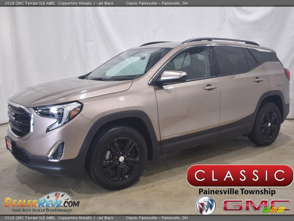 2018 GMC Terrain SLE AWD Coppertino Metallic / ­Jet Black Photo #1