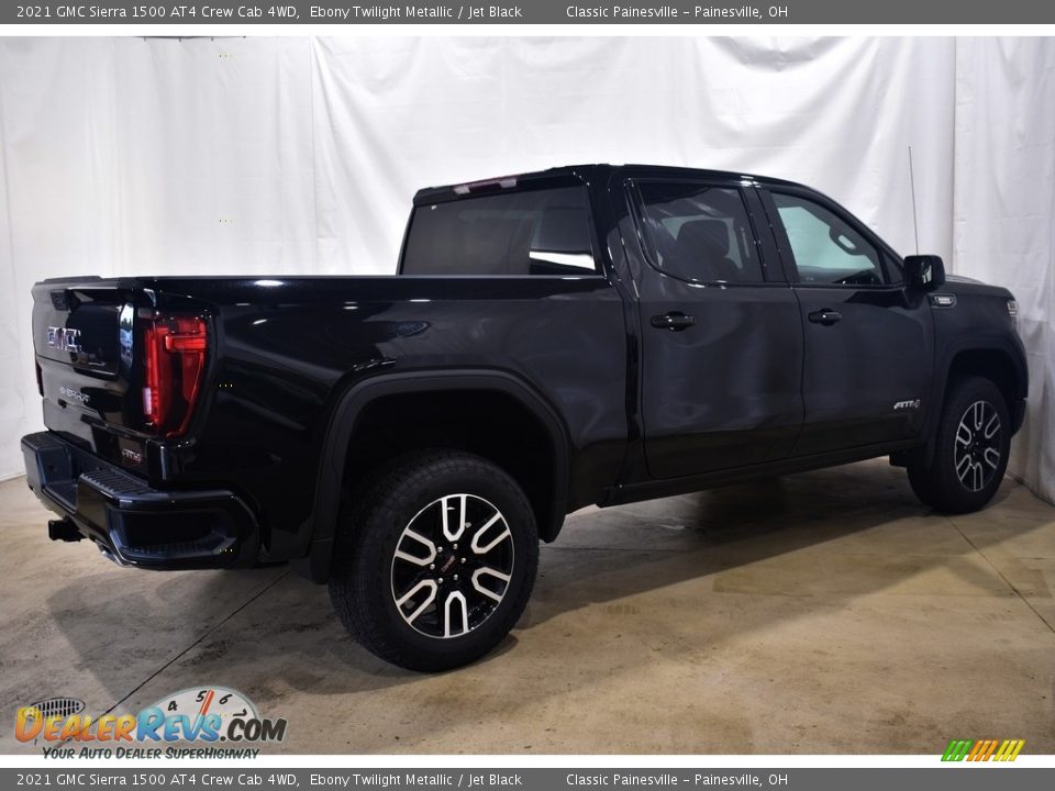 2021 GMC Sierra 1500 AT4 Crew Cab 4WD Ebony Twilight Metallic / Jet Black Photo #2