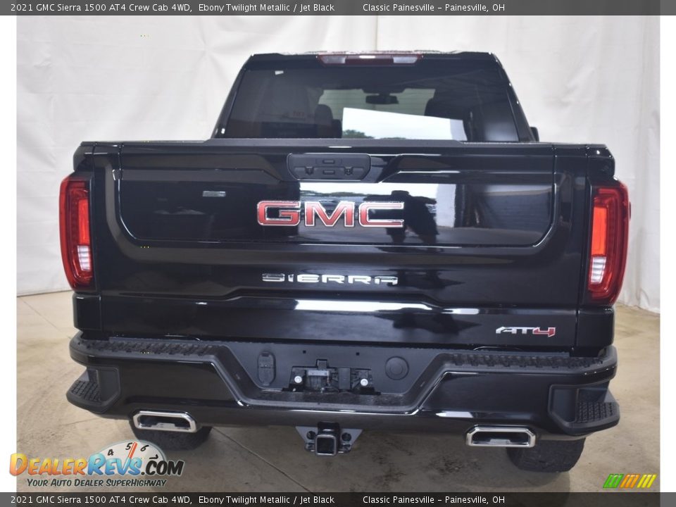 2021 GMC Sierra 1500 AT4 Crew Cab 4WD Ebony Twilight Metallic / Jet Black Photo #3