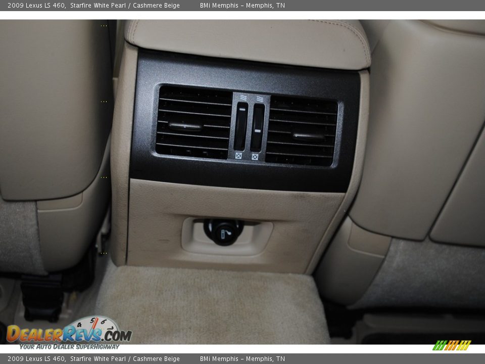 2009 Lexus LS 460 Starfire White Pearl / Cashmere Beige Photo #28