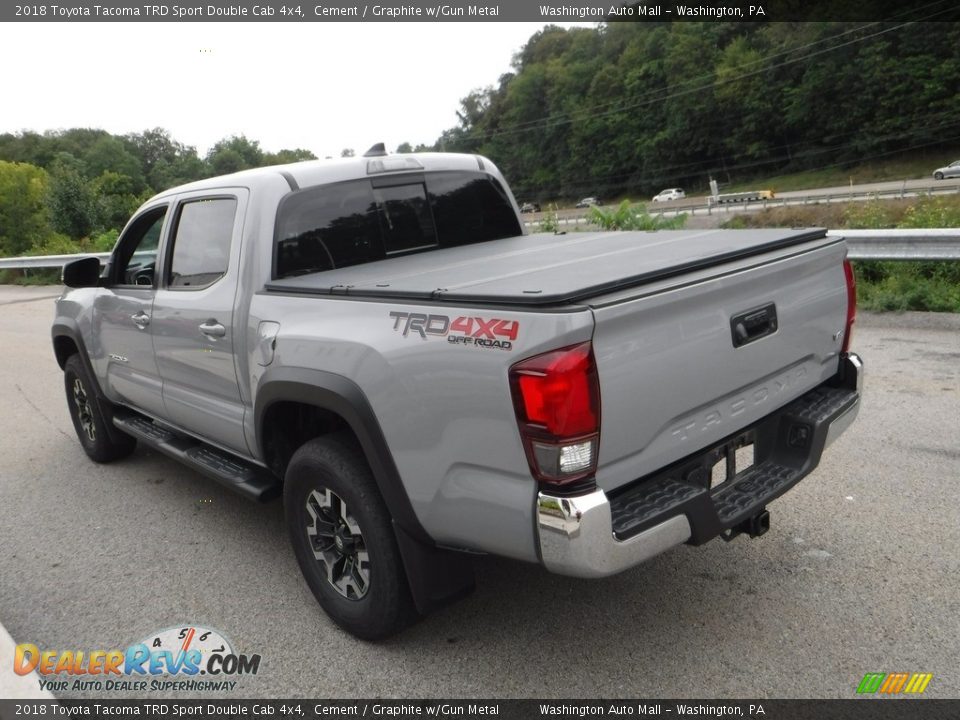 2018 Toyota Tacoma TRD Sport Double Cab 4x4 Cement / Graphite w/Gun Metal Photo #15