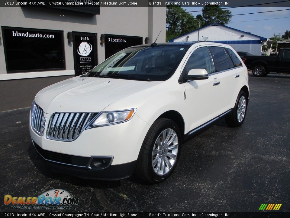 2013 Lincoln MKX AWD Crystal Champagne Tri-Coat / Medium Light Stone Photo #2