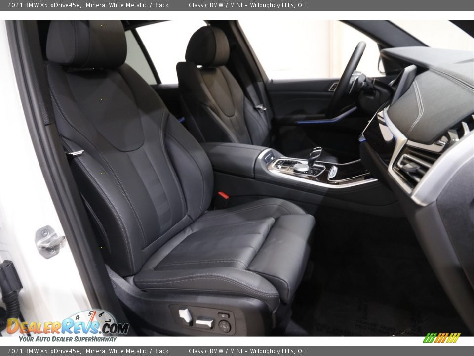 2021 BMW X5 xDrive45e Mineral White Metallic / Black Photo #20