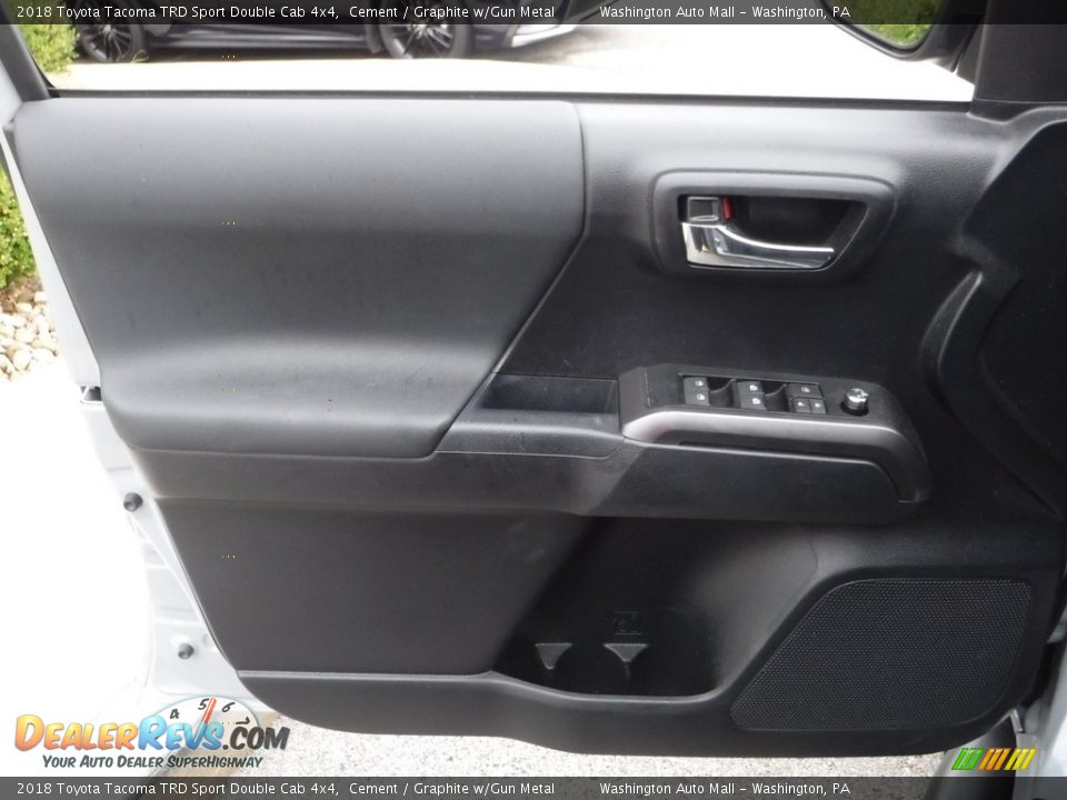 2018 Toyota Tacoma TRD Sport Double Cab 4x4 Cement / Graphite w/Gun Metal Photo #22