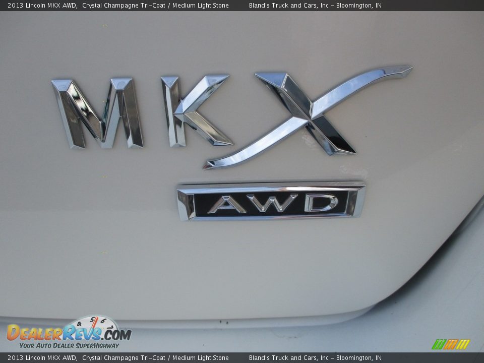 2013 Lincoln MKX AWD Crystal Champagne Tri-Coat / Medium Light Stone Photo #27