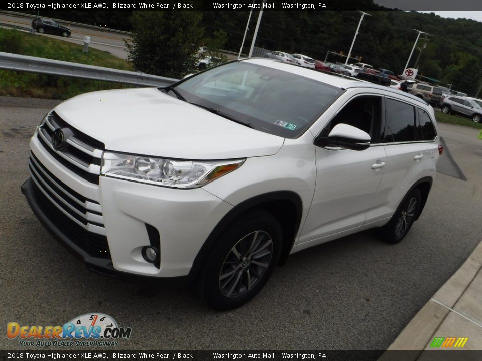 2018 Toyota Highlander XLE AWD Blizzard White Pearl / Black Photo #13