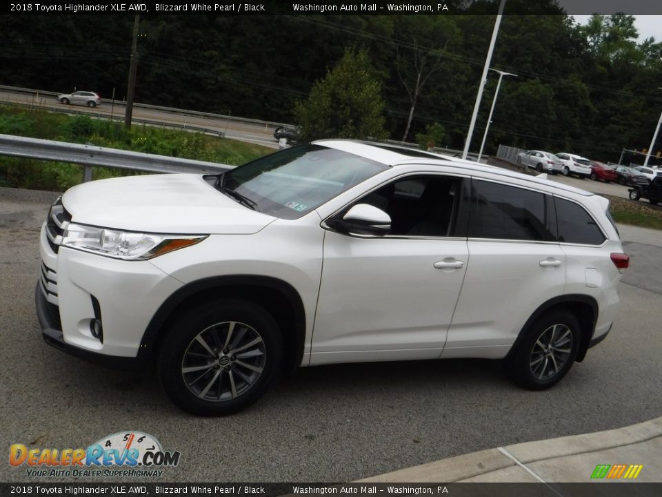 2018 Toyota Highlander XLE AWD Blizzard White Pearl / Black Photo #14