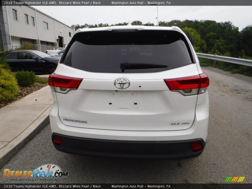 2018 Toyota Highlander XLE AWD Blizzard White Pearl / Black Photo #15