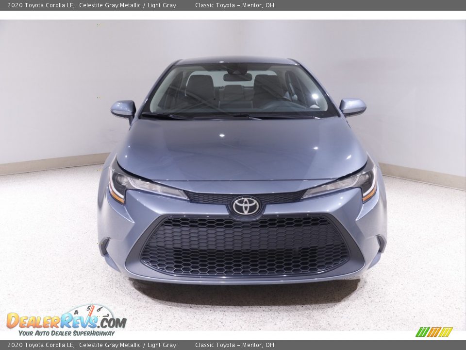 2020 Toyota Corolla LE Celestite Gray Metallic / Light Gray Photo #2