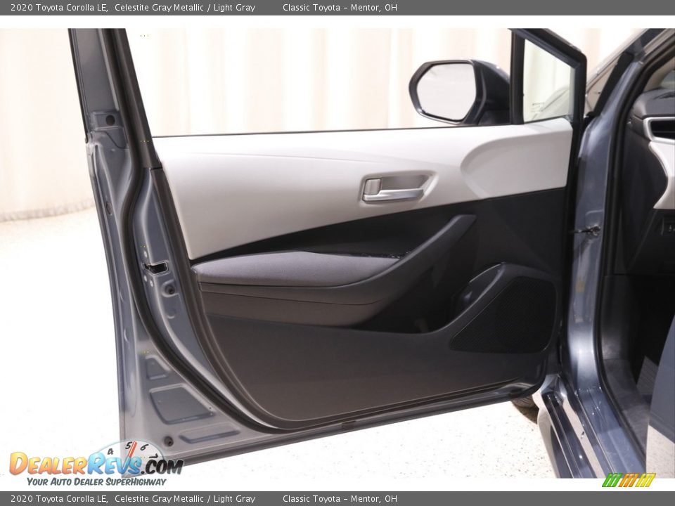 2020 Toyota Corolla LE Celestite Gray Metallic / Light Gray Photo #4