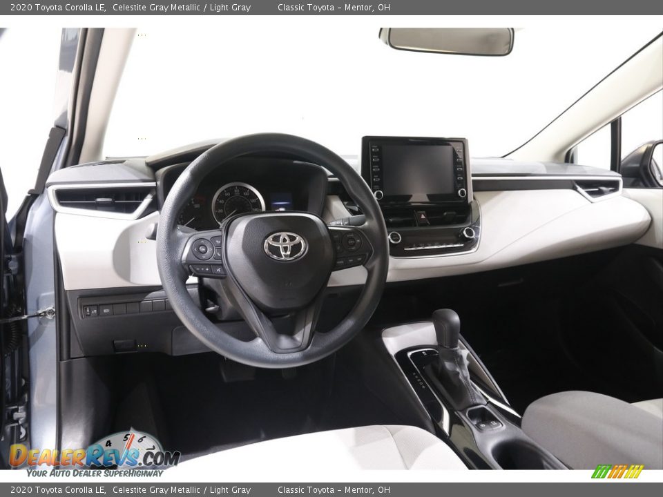2020 Toyota Corolla LE Celestite Gray Metallic / Light Gray Photo #6