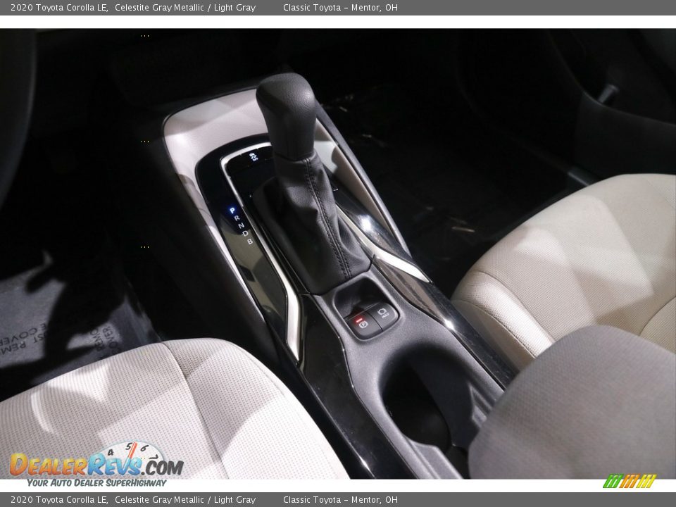 2020 Toyota Corolla LE Celestite Gray Metallic / Light Gray Photo #12