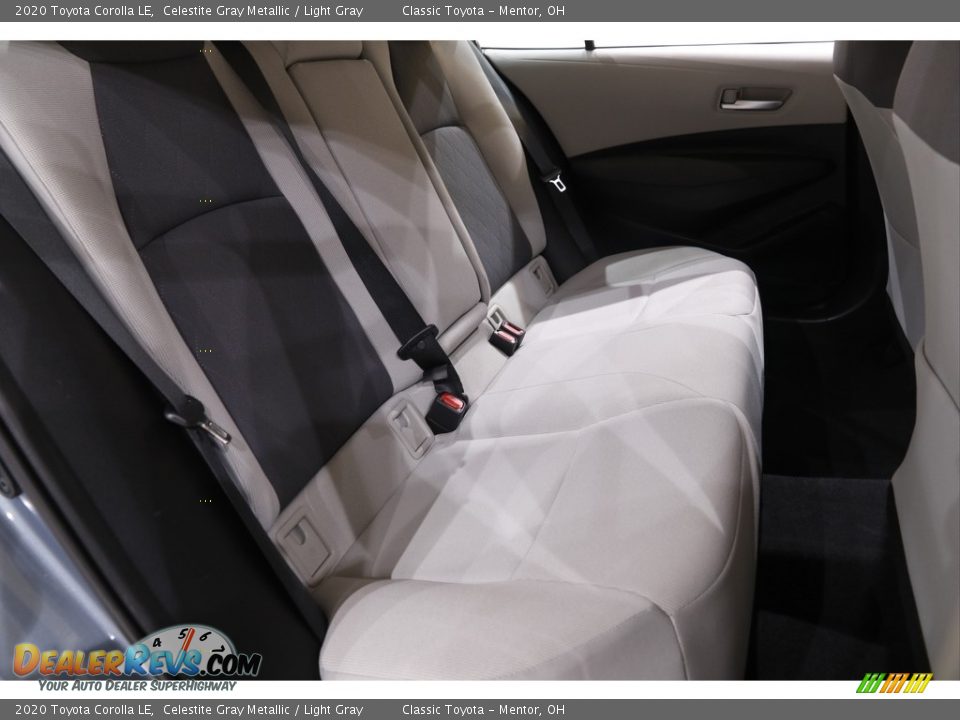 2020 Toyota Corolla LE Celestite Gray Metallic / Light Gray Photo #14