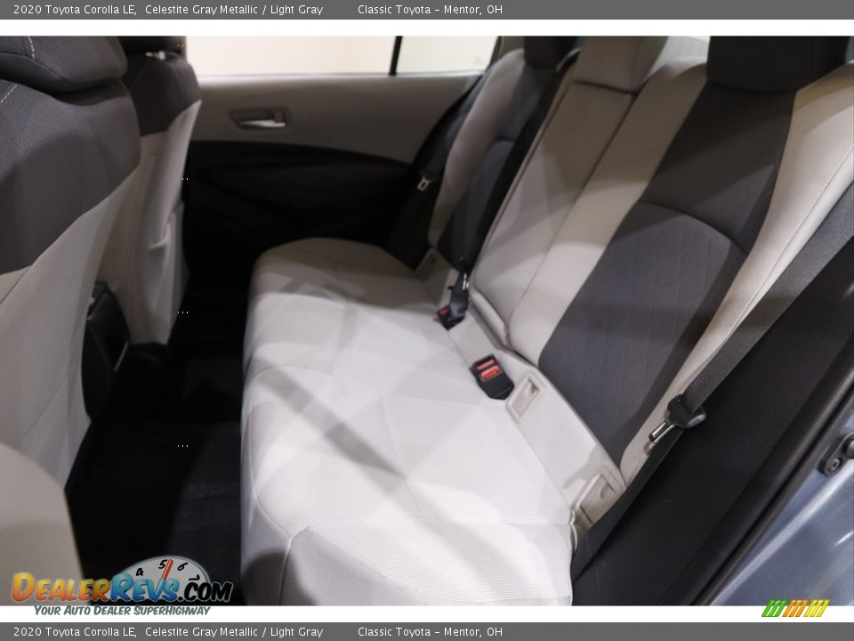 2020 Toyota Corolla LE Celestite Gray Metallic / Light Gray Photo #15