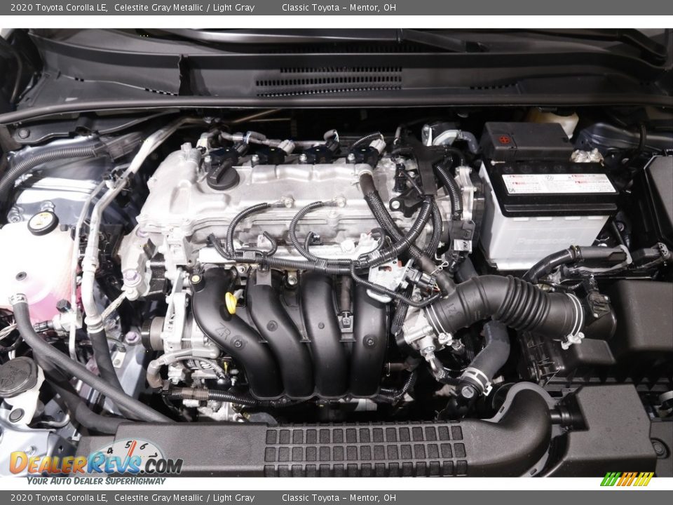 2020 Toyota Corolla LE Celestite Gray Metallic / Light Gray Photo #17