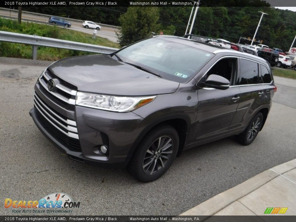 2018 Toyota Highlander XLE AWD Predawn Gray Mica / Black Photo #10