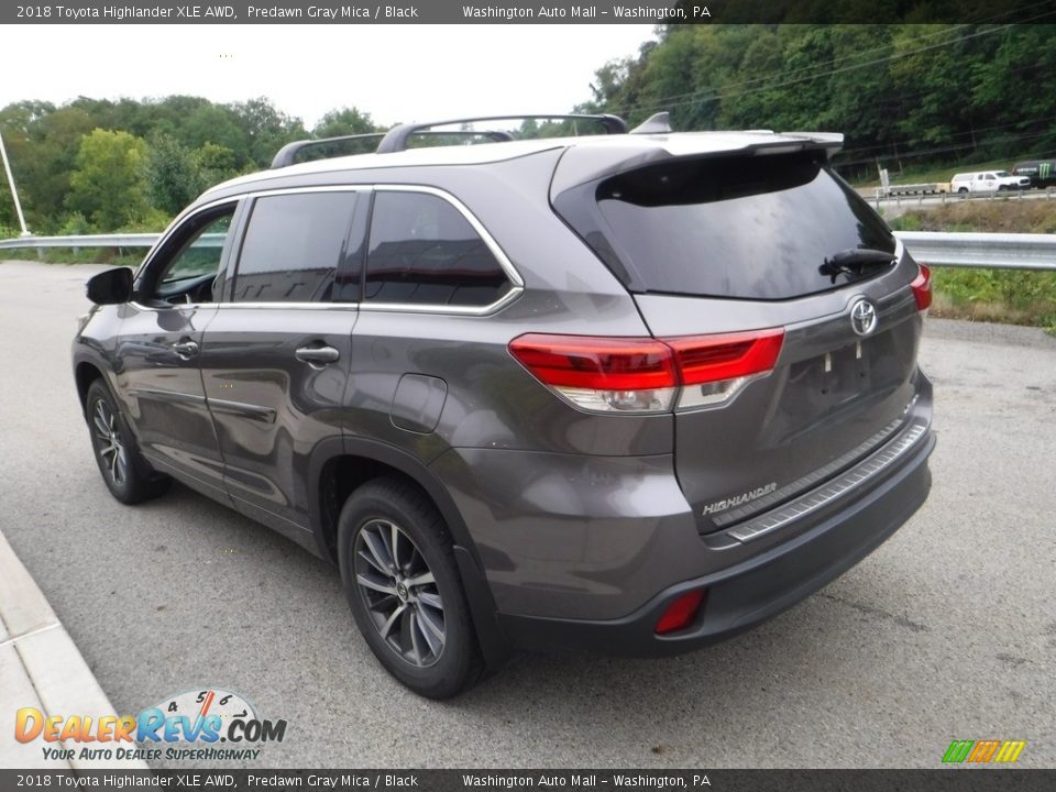 2018 Toyota Highlander XLE AWD Predawn Gray Mica / Black Photo #12