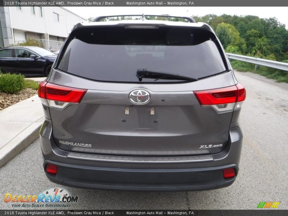 2018 Toyota Highlander XLE AWD Predawn Gray Mica / Black Photo #13