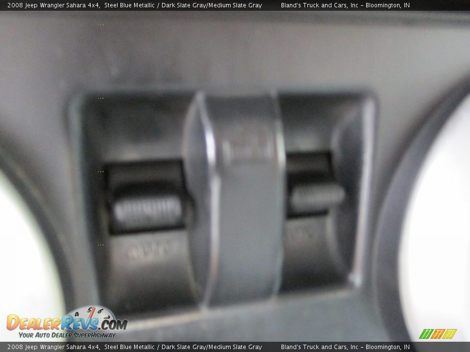 2008 Jeep Wrangler Sahara 4x4 Steel Blue Metallic / Dark Slate Gray/Medium Slate Gray Photo #15