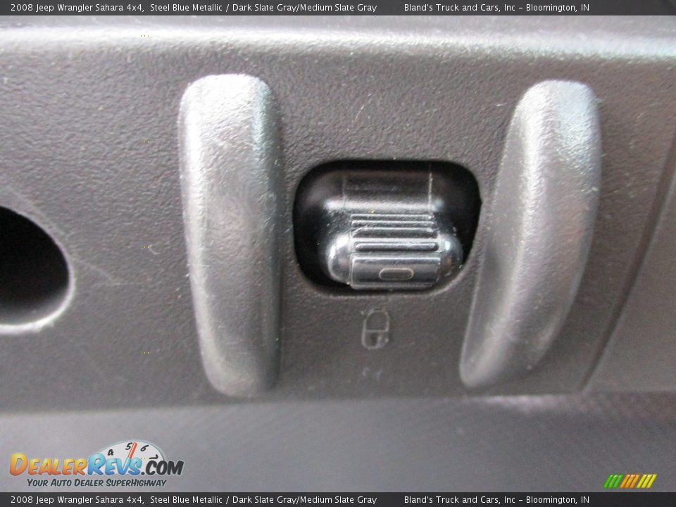 2008 Jeep Wrangler Sahara 4x4 Steel Blue Metallic / Dark Slate Gray/Medium Slate Gray Photo #16