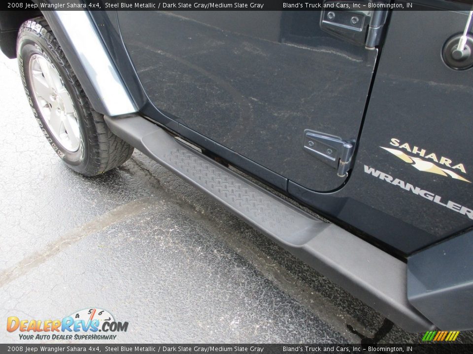 2008 Jeep Wrangler Sahara 4x4 Steel Blue Metallic / Dark Slate Gray/Medium Slate Gray Photo #22