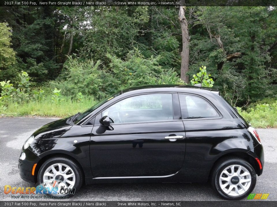 2017 Fiat 500 Pop Nero Puro (Straight Black) / Nero (Black) Photo #1