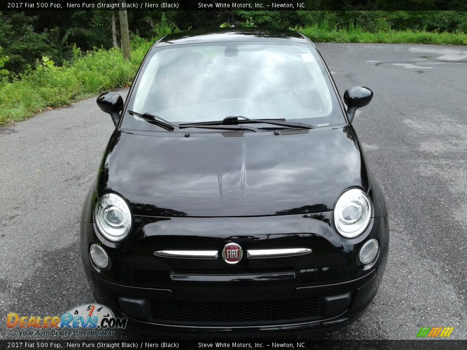 2017 Fiat 500 Pop Nero Puro (Straight Black) / Nero (Black) Photo #4