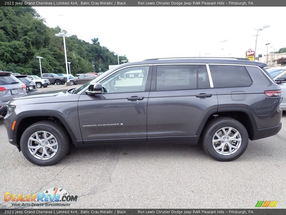 2021 Jeep Grand Cherokee L Limited 4x4 Baltic Gray Metallic / Black Photo #2