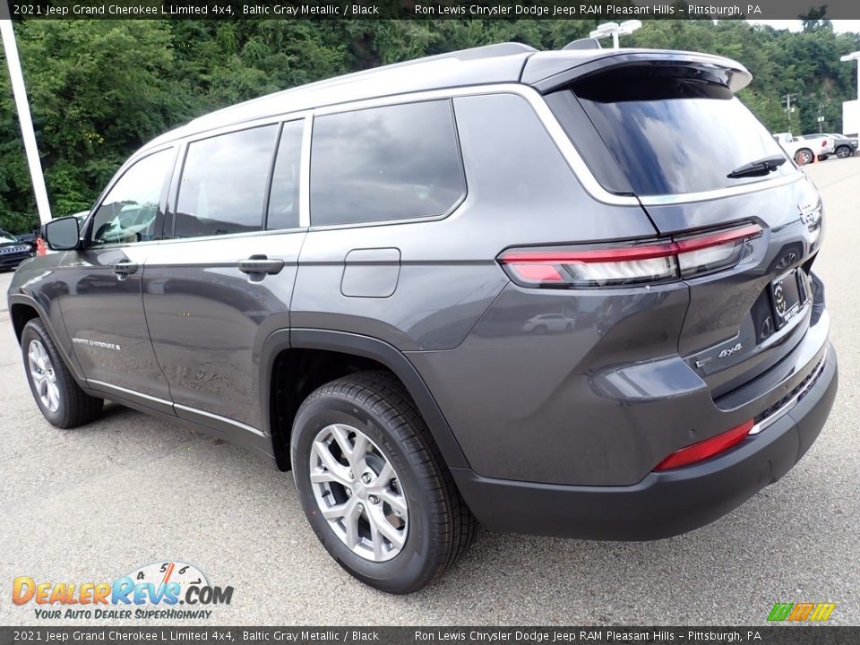 2021 Jeep Grand Cherokee L Limited 4x4 Baltic Gray Metallic / Black Photo #3